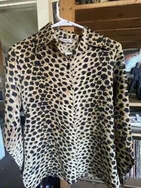 Vintage Sir James California Leopard Print UNISEX SIZE S